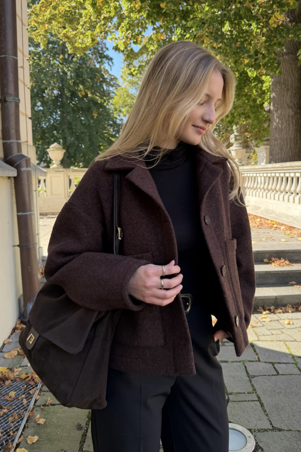Bestsellerowa kurtka z wełny parzonej | Marisol
