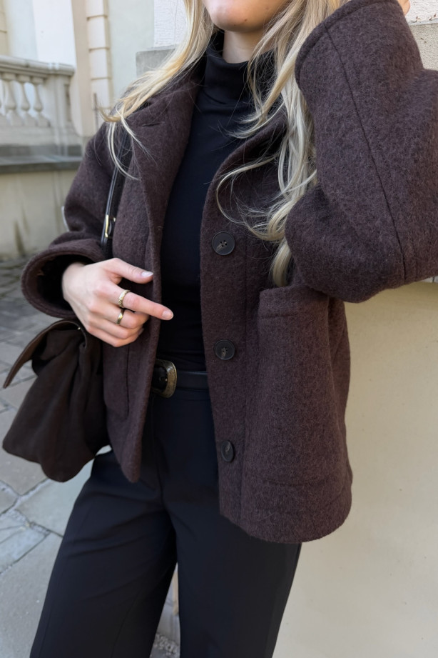 Bestsellerowa kurtka z wełny parzonej | Marisol