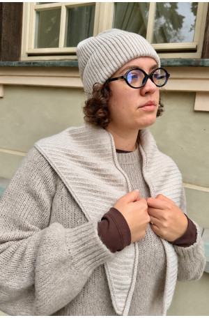 Czapka z wełny merino Super Geelong | Marisol