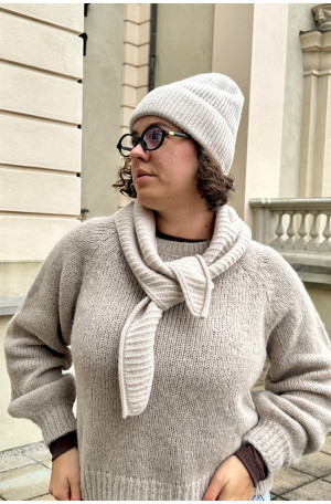 Chustka z wełny merino Super Geelong | Marisol