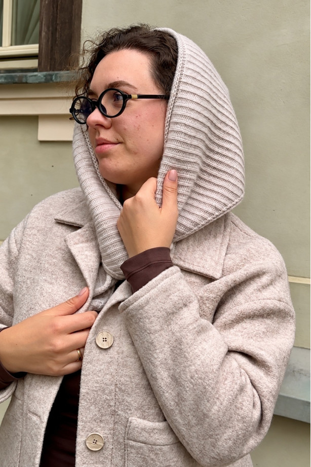Chustka z wełny merino Super Geelong | Marisol