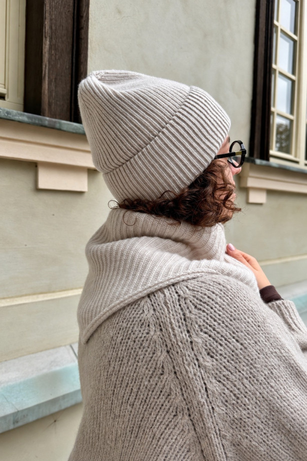 Czapka z wełny merino Super Geelong | Marisol