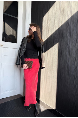 Romantyczny longsleeve w stylu crop