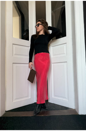 Romantyczny longsleeve w stylu crop