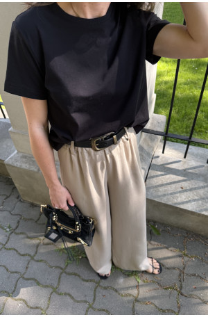 Szerokie spodnie na gumie