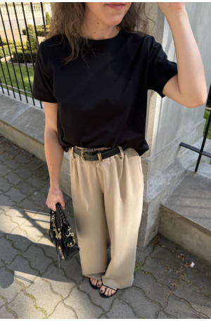 Szerokie spodnie na gumie