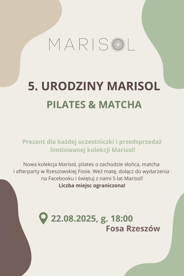 Marisol | Ekskluzywna wejściówka na event: moda, pilates i prezenty