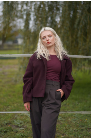 Spodnie wełniane Carlton – klasyczne, z zakładkami i szerszą nogawką | Marisol