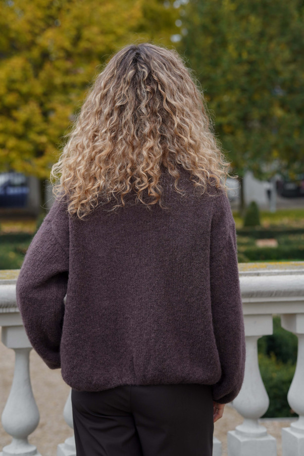 Kardigan typu chmurka wykonany z suri alpaca | Marisol Kardigan typu chmurka wykonany z suri alpaca | Marisol