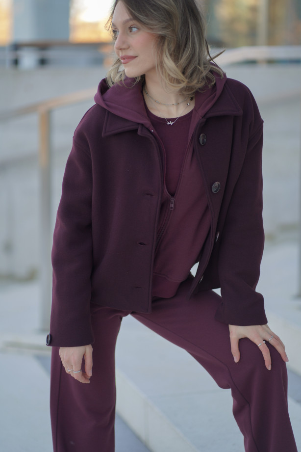 Spodnie dresowe z prostą nogawką – bawełna, polska produkcja | Marisol