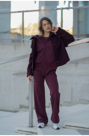 Spodnie dresowe z prostą nogawką – bawełna, polska produkcja | Marisol