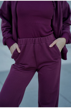 Spodnie dresowe z prostą nogawką – bawełna, polska produkcja | Marisol