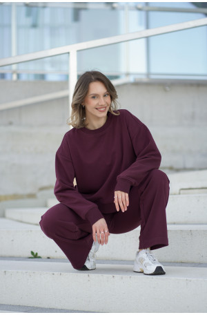 Spodnie dresowe z prostą nogawką – bawełna, polska produkcja | Marisol