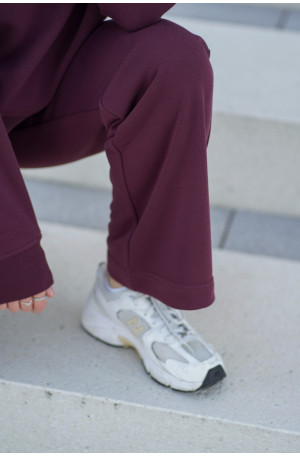 Spodnie dresowe z prostą nogawką – bawełna, polska produkcja | Marisol