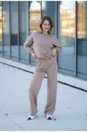 Spodnie dresowe z prostą nogawką – bawełna, polska produkcja | Marisol