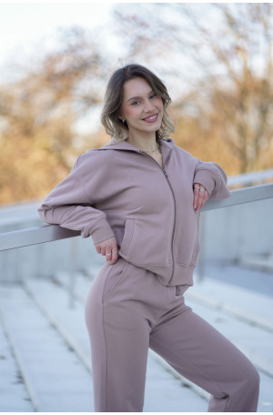 Spodnie dresowe z prostą nogawką – bawełna, polska produkcja | Marisol