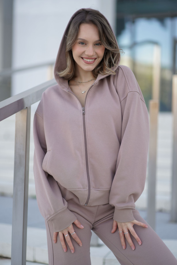 Spodnie dresowe z prostą nogawką – bawełna, polska produkcja | Marisol