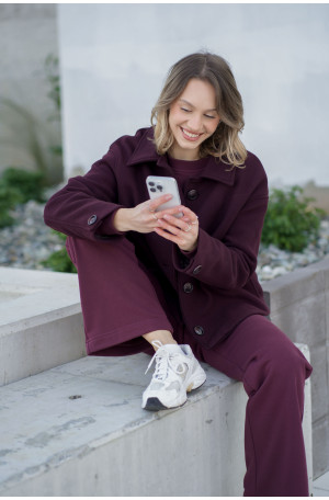 Bluza damska pudełkowa ze ściągaczem – bawełna, polska produkcja | Marisol