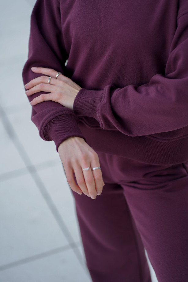 Bluza damska pudełkowa ze ściągaczem – bawełna, polska produkcja | Marisol