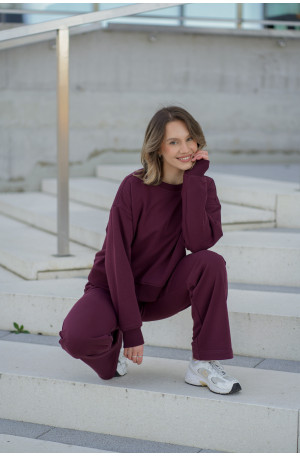 Bluza damska pudełkowa ze ściągaczem – bawełna, polska produkcja | Marisol