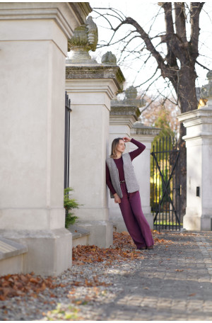 Spodnie Moris – proste, eleganckie spodnie z szerszą nogawką i kieszeniami | MARISOL