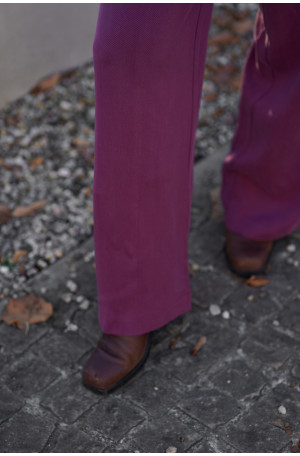 Spodnie Moris – proste, eleganckie spodnie z szerszą nogawką i kieszeniami | MARISOL