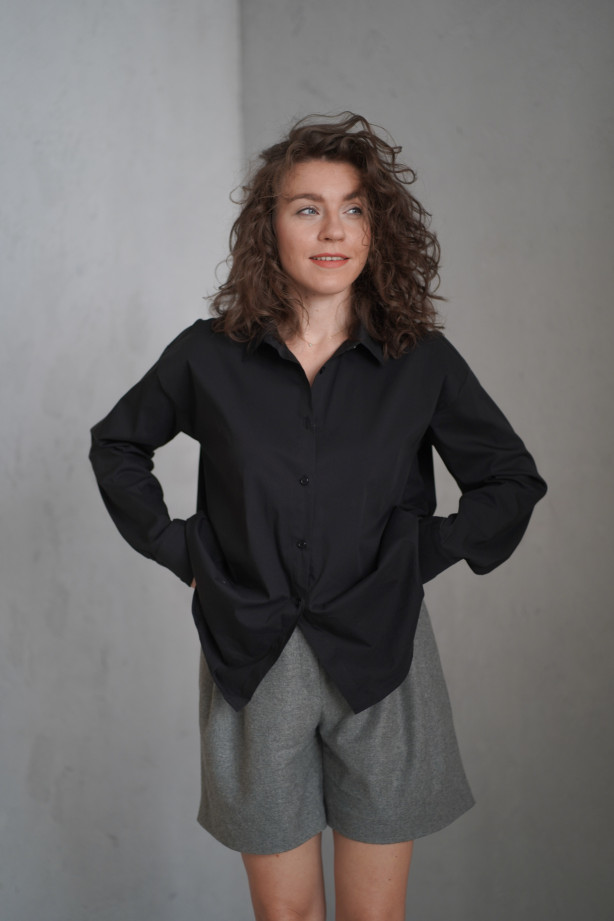 Chelsea – Wełniane szorty z zakładkami | Eleganckie szorty Marisol