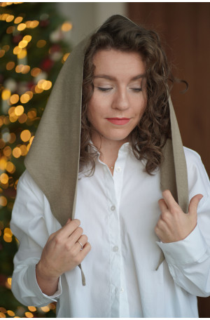 Chusta Triangle - trójkątna chustka z haftem | Marisol