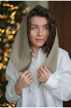 Chusta Triangle - trójkątna chustka z haftem | Marisol