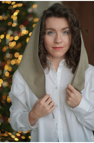 Chusta Triangle - trójkątna chustka z haftem | Marisol