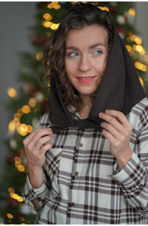 Chusta Triangle - trójkątna chustka z haftem | Marisol