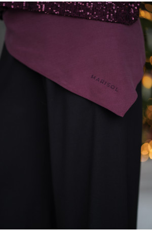 Chusta Triangle - trójkątna chustka z haftem | Marisol