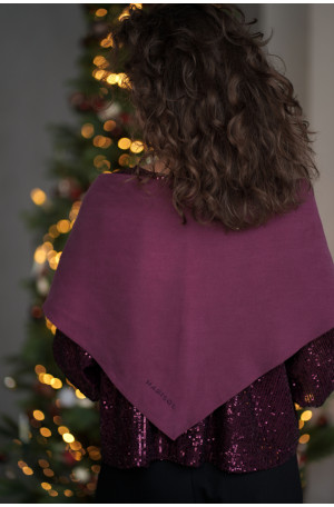 Chusta Triangle - trójkątna chustka z haftem | Marisol