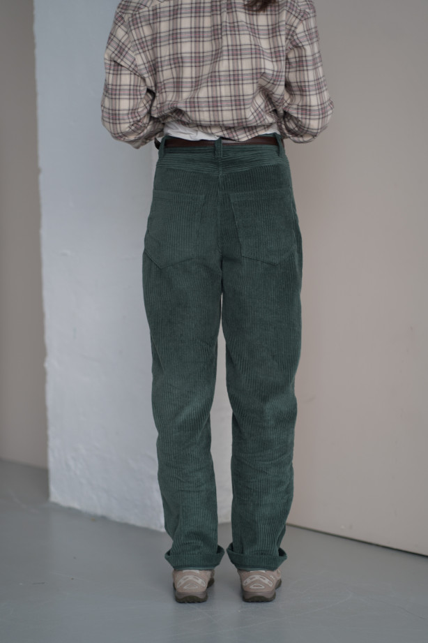 Klasyczne spodnie sztruksowe 100% bawełna – wygoda i styl na co dzień