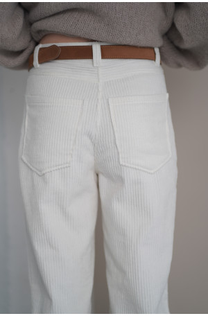 Klasyczne spodnie sztruksowe 100% bawełna - wygoda i styl na co dzień