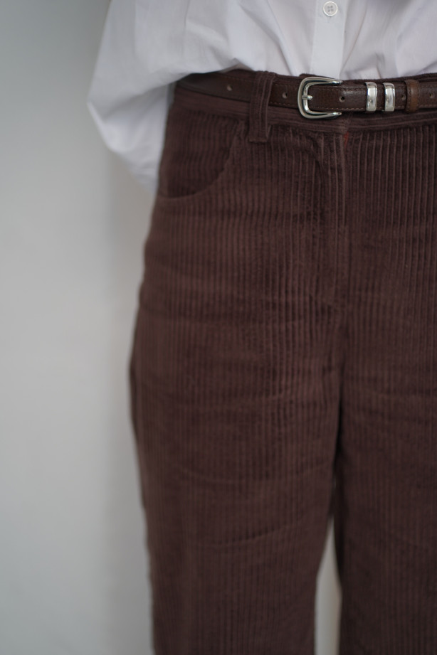 Klasyczne spodnie sztruksowe 100% bawełna – wygoda i styl na co dzień