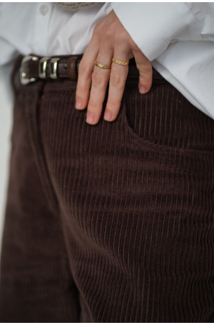 Klasyczne spodnie sztruksowe 100% bawełna – wygoda i styl na co dzień