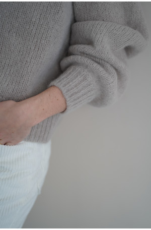 Sweter Noelle - luksusowy raglan z alpaki i merino | Marisol