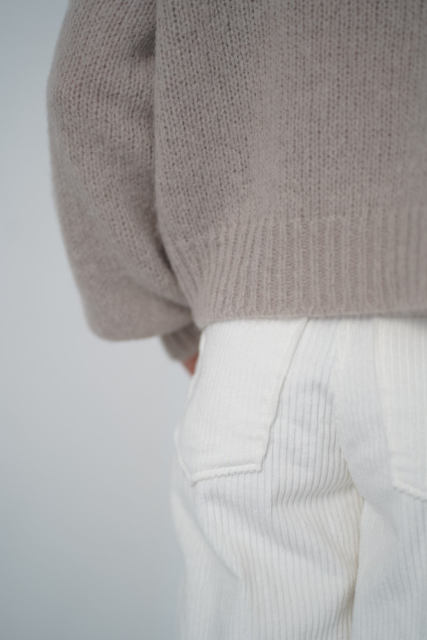 Sweter Noelle - luksusowy raglan z alpaki i merino | Marisol