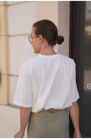 T-shirt Boxy White