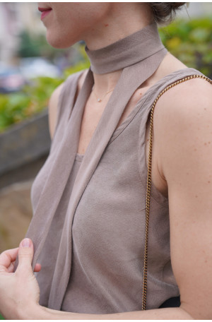 Top Vera - elegancki top na szerokich ramiączkach | Marisol