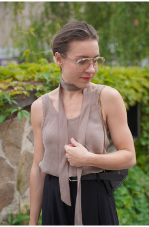 Top Vera - elegancki top na szerokich ramiączkach | Marisol