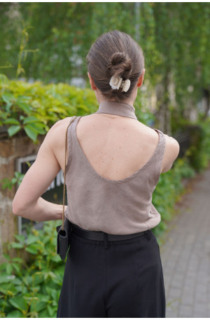 Top Vera - elegancki top na szerokich ramiączkach | Marisol