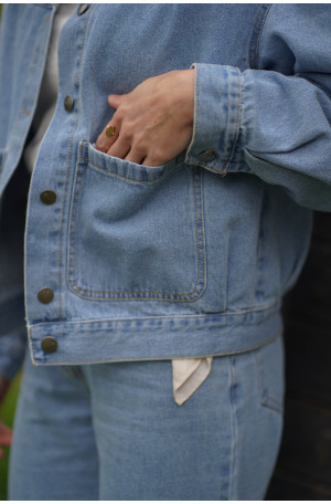 Kurtka Hailey Denim - jeansowa klasyczna katana