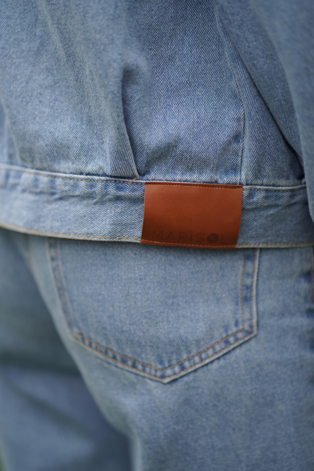 Kurtka Hailey Denim - jeansowa klasyczna katana
