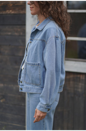 Kurtka Hailey Denim - jeansowa klasyczna katana