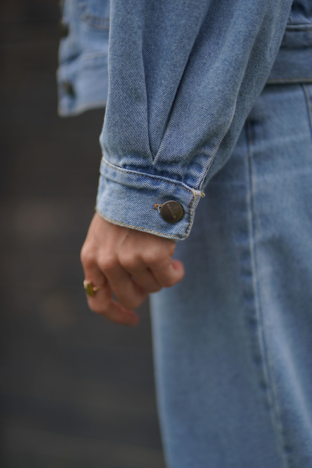 Kurtka Hailey Denim - jeansowa klasyczna katana