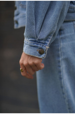 Kurtka Hailey Denim - jeansowa klasyczna katana