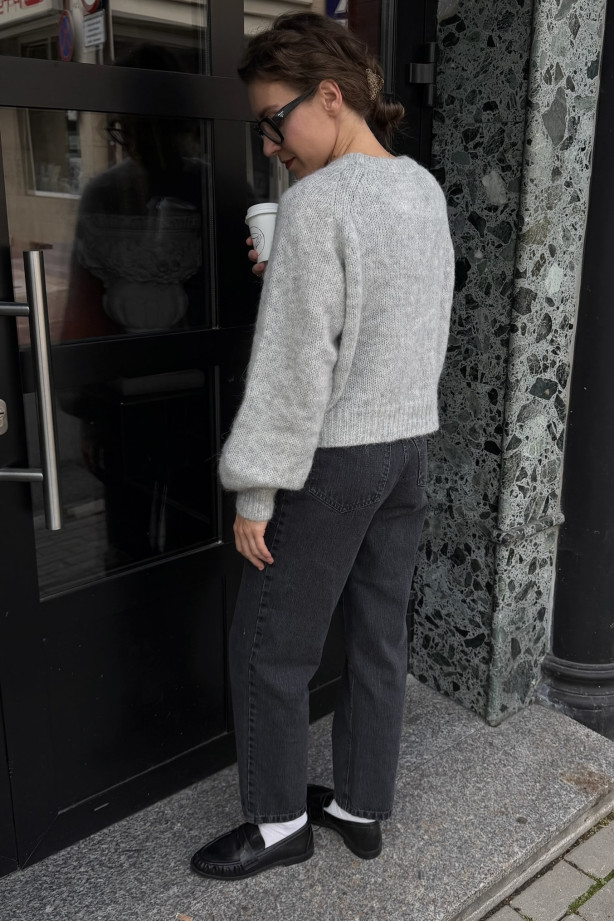 Sweter Noelle - luksusowy raglan z alpaki i merino | Marisol