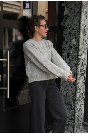 Sweter Noelle - luksusowy raglan z alpaki i merino | Marisol